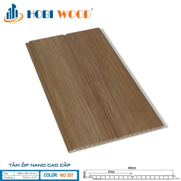 Tấm Ốp Nano Hobiwood 207