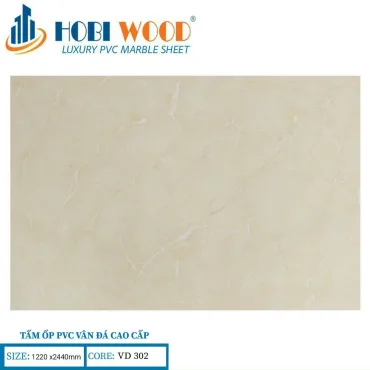 Tấm Ốp PVC Vân Đá Hobi Wood VD302