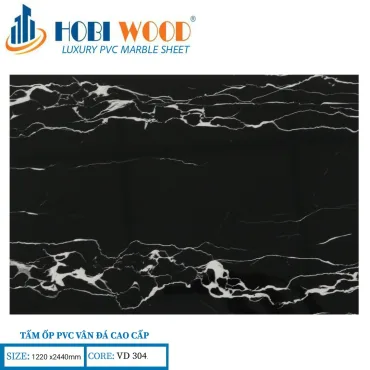 Tấm Ốp PVC Vân Đá Hobi Wood VD304