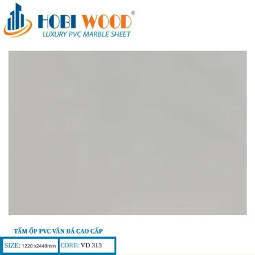 Tấm Ốp PVC Vân Đá Hobi Wood VD313