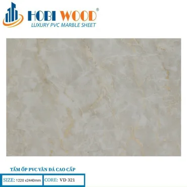 Tấm Ốp PVC Vân Đá Hobi Wood VD321