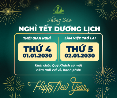 Thông báo nghỉ Tết Dương Lịch 2025