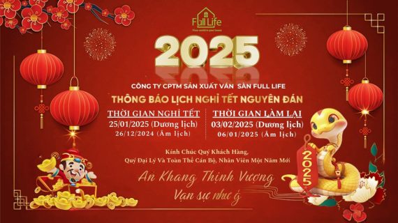 Thông báo nghỉ Tết Nguyên Đán 2025