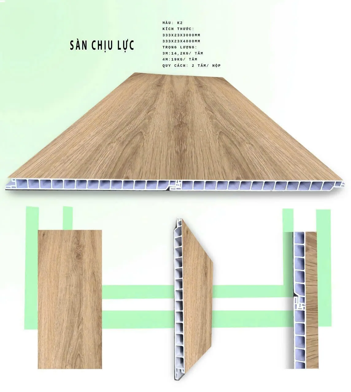 Sàn nhựa chịu lực