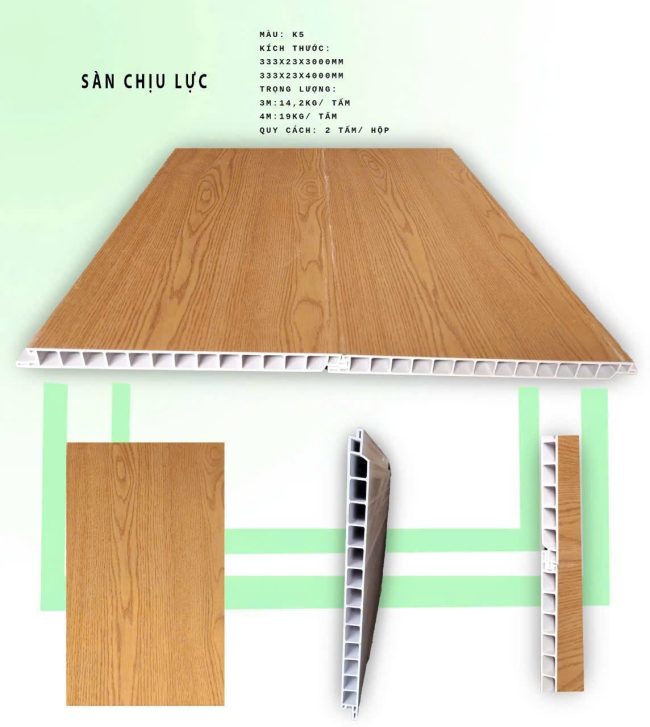 Sàn nhựa chịu lực